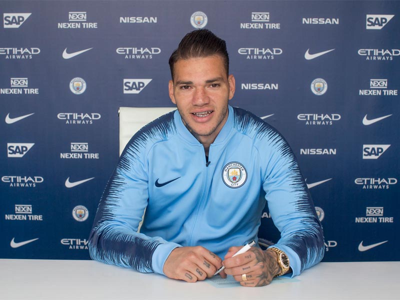 Manchester City Ederson signs new five-year contract